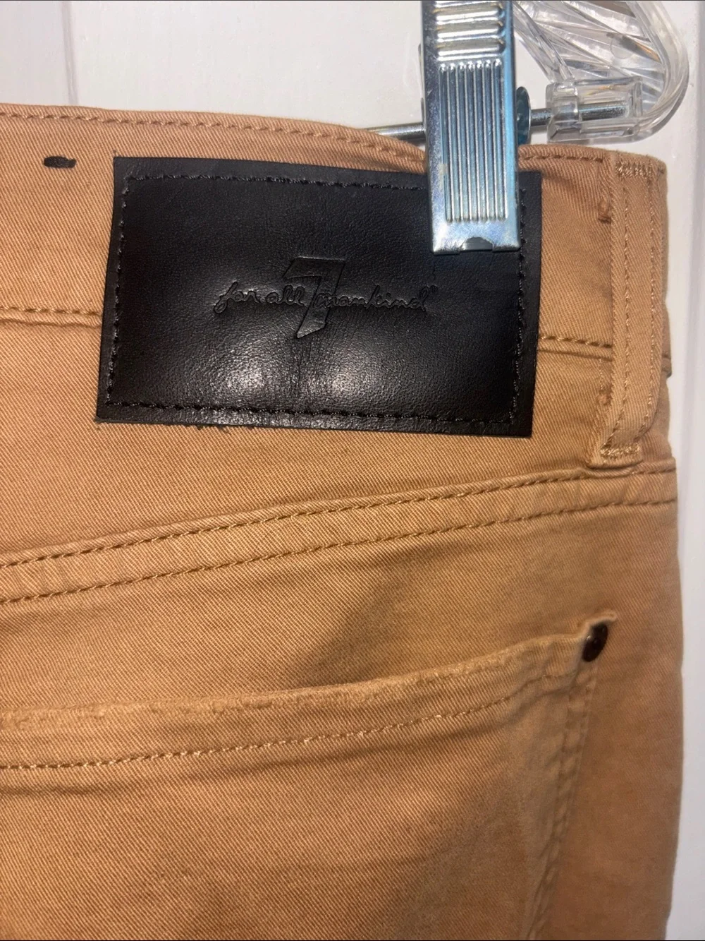 7 For All Mankind Slim  Adrien’s cut twill